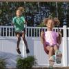 imageStep2 Naturally Playful Adventure Lodge Play Center with Glider Kids Outdoor Playset Two Tier Backyard Playground Set Slide Swings Outside Jungle Gym For Children 38 Years Old