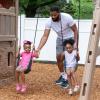 imageStep2 Naturally Playful Adventure Lodge Swing Set and Play CenterWith Glider Extension