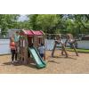 imageStep2 Naturally Playful Adventure Lodge Swing Set and Play CenterWith Glider Extension