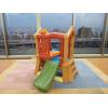 imageStep2 Play Up Double Slide Climber Kids Outdoor Playset Backyard Playground Set 2 Slides Elevated Playhouse Outside Jungle Gym For Toddlers 26 Years Old