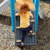 imageStep2 Scout ampamp Slide Climber Kids Outdoor Playset Backyard Playground Set Slide Climbing Wall Tunnel Outside Vintage Style Jungle Gym for Toddlers 26 Years Old