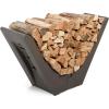 imageStep2 Longhorn Firewood Rack  Firewood Nest  Log Holder for Outdoor or Indoor Use  Ideal and Elegant Wood Storage Solution for Fire Pits Fireplaces Wood Burning Stoves and More  Easy Assembly