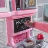 imageStep2 784200 Great Gourmet Kitchen  Durable Kids Kitchen Playset with Lights ampamp Sounds  Pink Plastic Play Kitchen 1675 x 39 x 46 inchesPink