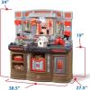 imageStep2 Big Builders Pro Kids Workbench IndoorOutdoor Tool Bench for Children Interactive Play with Sounds Made of Durable Plastic Includes 45 Piece Toy Accessories For Toddlers 3 Years Old