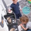 imageStep2 Lifestyle Custom Kids Kitchen Playset IndoorOutdoor Kitchenette Interactive Play with Lights and Sounds Made of Durable Plastic 20 Piece Toy Accessories Toddlers 2 Years Old TanGray