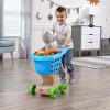 imageStep2 Little Helpers Shopping Cart for Kids Play Grocery Cart Made of Durable Plastic for Toddlers 2 Years Old BlueBlue
