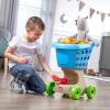 imageStep2 Little Helpers Shopping Cart for Kids Play Grocery Cart Made of Durable Plastic for Toddlers 2 Years Old BlueBlue