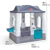 imageStep2 Neat ampamp Tidy Cottage Kids Playhouse IndoorOutdoor Playset Interactive Play with Sounds Made of Durable Plastic for Toddlers 15 Years Old GreyGrey