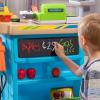 imageStep2 Stop ampamp Go Market  Kids Pretend Play Store ampamp Toll Booth with Toy Cash Register BlueBlue