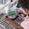 imageStep2 Timeless Trends Kids Kitchen Playset IndoorOutdoor Kitchenette Interactive Play with Lights and Sounds Made of Durable Plastic Includes 21 Piece Toy Accessories for Toddlers 2 Years OldTimeless Trends Kitchen