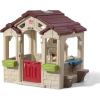 imageStep2 Charming Cottage Kids Playhouse IndoorOutdoor Playset Interactive Play with Sounds Made of Durable Plastic For Toddlers 2 Years OldBrown
