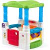 imageStep2 Crazy Maze Toddler Ball Pit Kids Playhouse IndoorOutdoor Playset Interactive Play with Sounds Includes 20 Colorful Balls Made of Durable Plastic For Toddlers 15 Years OldGreen Roof