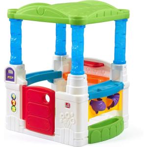imageStep2 Crazy Maze Toddler Ball Pit Kids Playhouse IndoorOutdoor Playset Interactive Play with Sounds Includes 20 Colorful Balls Made of Durable Plastic For Toddlers 15 Years OldGreen Roof