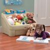 imageStep2 2in1 Toy Box ampamp Art Lid Kids Toy Storage Bin ampamp Organizer Easel ampamp Chest in One Made of Durable Plastic For Toddlers 2 Years Old MintTan