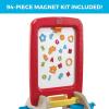 imageStep2 All Around Easel for Two Kids Activity Table DoubleSided Art Board Made of Durable Plastic Includes 94Piece Soft Foam Magnets For Toddlers 3 Years Old