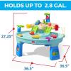 imageStep2 Ball Buddies Adventure Center Water Table for Kids Indoor and Outdoor Kids Water Sensory Table Pool Ages 15 Years Old 23 Piece Water Toy Accessories BlueBlue