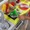 imageStep2 Contemporary Chef Kids Kitchen Playset IndoorOutdoor Kitchenette Interactive Play with Lights and Sounds Made of Durable Plastic Includes 25 Piece Toy Accessories For Toddlers 2 Years Old