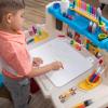 imageStep2 Deluxe Art Master Kids Desk Toddler Activity Table and Chair Craft Table with Storage Ages 3 Years Old