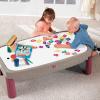 imageStep2 Deluxe Canyon Road Train ampamp Track Table Silver 4700 x 4700 x 1600 Inches 754700Silver