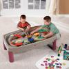imageStep2 Deluxe Canyon Road Train ampamp Track Table Silver 4700 x 4700 x 1600 Inches 754700Silver
