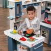 imageStep2 Grand WalkIn Wooden Kids Kitchen Playset IndoorOutdoor Kitchenette Interactive Play with Lights and Sounds Made of Durable Wood Includes 15 Piece Toy Accessories For Toddlers 3 Years Old