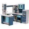 imageStep2 Grand WalkIn Wooden Kids Kitchen Playset IndoorOutdoor Kitchenette Interactive Play with Lights and Sounds Made of Durable Wood Includes 15 Piece Toy Accessories For Toddlers 3 Years Old