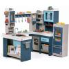 imageStep2 Grand WalkIn Wooden Kids Kitchen Playset IndoorOutdoor Kitchenette Interactive Play with Lights and Sounds Made of Durable Wood Includes 15 Piece Toy Accessories For Toddlers 3 Years Old