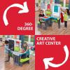imageStep2 Great Creations Art Center Art Desk Easel Multi