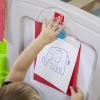 imageStep2 Great Creations Art Center Art Desk Easel Multi