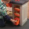 imageStep2 Handyman Kids Workbench IndoorOutdoor Tool Bench for Children Interactive Play with Sounds Made of Durable Plastic Includes 35 Piece Toy Accessories For Toddlers 3 Years Old