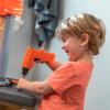 imageStep2 Handyman Kids Workbench IndoorOutdoor Tool Bench for Children Interactive Play with Sounds Made of Durable Plastic Includes 35 Piece Toy Accessories For Toddlers 3 Years Old