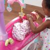 imageStep2 Love ampamp Care Deluxe Baby Doll Nursery Playset for Kids Compact Changing Station ampamp Crib Made of Durable Plastic Includes Toy Accessories For Toddlers 26 Years Old LavenderPink