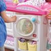 imageStep2 Love ampamp Care Deluxe Baby Doll Nursery Playset for Kids Compact Changing Station ampamp Crib Made of Durable Plastic Includes Toy Accessories For Toddlers 26 Years Old LavenderPink