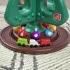 imageStep2 My First Christmas Tree Kids Interactive Christmas Toy 12 Colorful Plastic Ornaments to Decorate Mini Train Set Circles The Skirt for Toddles 1 Years Old