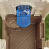 imageStep2 Playhouse Neat ampamp Tidy Cottage Brown Blue 788799Brown  Blue