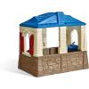 imageStep2 Playhouse Neat ampamp Tidy Cottage Brown Blue 788799Brown  Blue