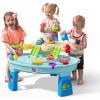 imageStep2 Ball Buddies Adventure Center Water Table for Kids Indoor and Outdoor Kids Water Sensory Table Pool Ages 15 Years Old 23 Piece Water Toy Accessories BlueBlue