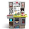 imageStep2 Contemporary Chef Kids Kitchen Playset IndoorOutdoor Kitchenette Interactive Play with Lights and Sounds Made of Durable Plastic Includes 25 Piece Toy Accessories For Toddlers 2 Years Old
