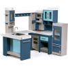 imageStep2 Grand WalkIn Wooden Kids Kitchen Playset IndoorOutdoor Kitchenette Interactive Play with Lights and Sounds Made of Durable Wood Includes 15 Piece Toy Accessories For Toddlers 3 Years Old