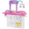 imageStep2 Love ampamp Care Deluxe Baby Doll Nursery Playset for Kids Compact Changing Station ampamp Crib Made of Durable Plastic Includes Toy Accessories For Toddlers 26 Years Old LavenderPink