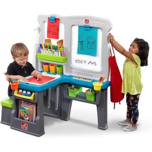 imageStep2 Great Creations Art Center Art Desk Easel Multi