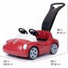 imageStep2 SidebySide Push Around Roadster Kids Push Car 2 Seat Ride On Car Seat Belts ampamp Horn for Toddlers 154 Years Old Red