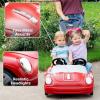 imageStep2 SidebySide Push Around Roadster Kids Push Car 2 Seat Ride On Car Seat Belts ampamp Horn for Toddlers 154 Years Old Red