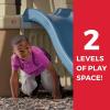imageStep2 Play Up Gym Set Kids Outdoor Playset Two Tier Backyard Playground Set Slide Climbing Swings Basketball Hoop Outside Jungle Gym For Toddlers 36 Years OldSwing Set