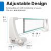 imageStep2 Vero Pool Volleyball Net OutdoorIndoor Waterproof Patio Furniture Made of Durable Plastic 1525 Feet White
