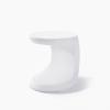 imageStep2 Mondello InPool Side Table OutdoorIndoor Waterproof Pool ampamp Patio Furniture Made of Durable Plastic White
