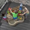 imageStep 2 Pump ampamp Splash Discovery Pond Water Table Kids Water Sensory Activity Pool Summer Outdoor Toys 10 Piece Toy Accessories For Toddlers 2 Years Old