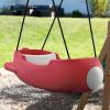imageStep2 Rocket Swing for Two Baby Outdoor Swing Outside WeatherResistant Rope Attach to Playset for Toddlers 9 Months  3 Years Old
