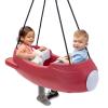 imageStep2 Rocket Swing for Two Baby Outdoor Swing Outside WeatherResistant Rope Attach to Playset for Toddlers 9 Months  3 Years Old