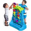 imageStep2 Waterfall Discovery Wall Kids DoubleSided Water and Sand Activity Sensory Table Summer Outdoor Toys 13 Piece Toy Accessories For Toddlers 15 Years Old